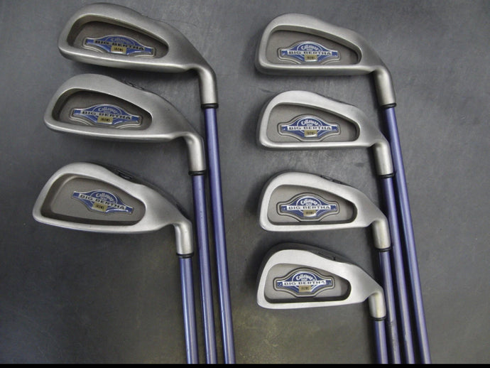 Callaway Big Bertha X12 Irons 4-PW Regular Graphite Shafts • New Condition