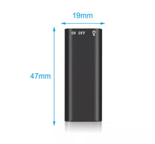 Load image into Gallery viewer, 8GB / 96 Hour Mini Audio Sound / Voice Recorder Sensitive Microphone