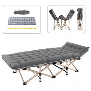 Portable Folding Bed with Mattress