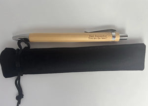Personalised Engraved Wooden Pen