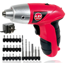 Load image into Gallery viewer, Rechargeable Cordless Electric Screwdriver Set Mini Power Tool + Bits + Charger