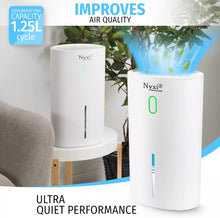 Load image into Gallery viewer, 1.25L Dehumidifier for Home Condensation Moisture with Timer Silent