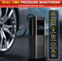 Load image into Gallery viewer, 8000MAH 4in1 Car Jump Starter With Tyre Inflator