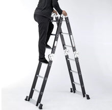 Load image into Gallery viewer, 3.5m Metre Multi-Purpose Folding Ladder 12 in 1