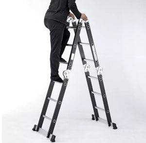 3.5m Metre Multi-Purpose Folding Ladder 12 in 1
