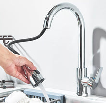 Load image into Gallery viewer, Kitchen Sink Tap Mixer Pull Out Spray Head Single Lever Mono