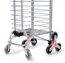 Load image into Gallery viewer, Portable Folding Shopping Trolley • Stair Climbing with Ease