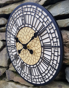 Garden Clock Outdoor indoor 12" Garden Station Wall Clock Big Ben