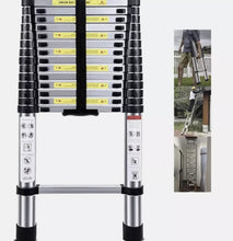 Load image into Gallery viewer, 4.5 Metre Telescopic Ladder 15ft Aluminium Ladders