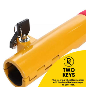 Steering Wheel Lock Heavy Duty Baseball Bat Anti Theft Car Van Vehicle Security