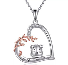 Load image into Gallery viewer, Love You More Heart Neckless • Perfect Gift 💝