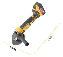 Load image into Gallery viewer, 21V 125mm Brushless Cordless Angle Grinder Cutter 2 Batteries &amp; 5 Discs