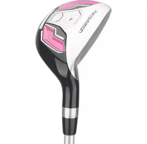 NEW Prosimmon Golf V7 Ladies All Graphite Iron Set 6-SW + 5 Wood Hybrid, Right Hand