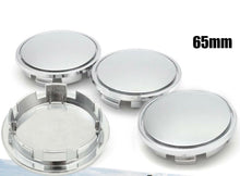 Load image into Gallery viewer, 4X 65mm ABS Plastic Car Alloy Wheel Center Caps Blank Silver