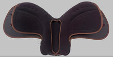 Load image into Gallery viewer, Synthetic Leather Halflinger Horse Suede Saddle All Purpose