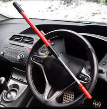 Load image into Gallery viewer, Steering Wheel Lock  Steel Double Hook Extendable Car Security