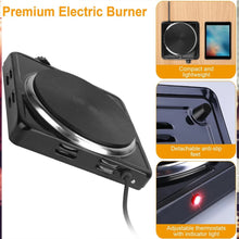 Load image into Gallery viewer, 1000W Electric Hotplate Portable Single / Double Hot Plate
