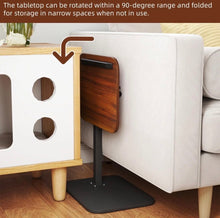 Load image into Gallery viewer, Adjustable C Shaped Side End Coffee Laptop Table
