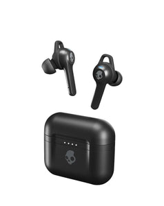 Refurbished Skullcandy Indy Fuel True Wireless Bluetooth Microphone Headphones - Black
