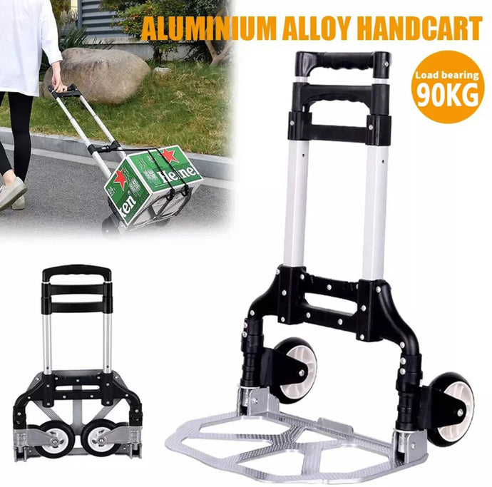 Folding Hand Cart Aluminium Truck Trolley