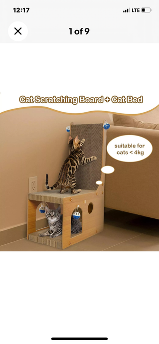 Cat Tree Scratching Post Activity Centre Scratcher