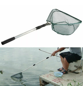 Landing Net Telescopic Fishing Extending Long Handle 1.9metre