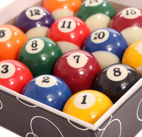 Pool Balls Set 16Pcs Spots And Stripes or Yellow/Reds  2”inch