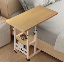 Load image into Gallery viewer, Height Adjustable Overbed Table Over Bed Computer Desk