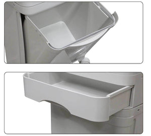 Kitchen Rubbish Waste Recycling Bin Dual Multi Compartment