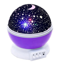 Load image into Gallery viewer, Rotating LED Galaxy Starry Night Light Projector