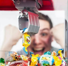 Load image into Gallery viewer, Retro Arcade Candy Grabber Machine with Claw &amp; Joystick
