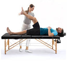 Load image into Gallery viewer, Professional Massage Table Portable 3 Way Adjustable