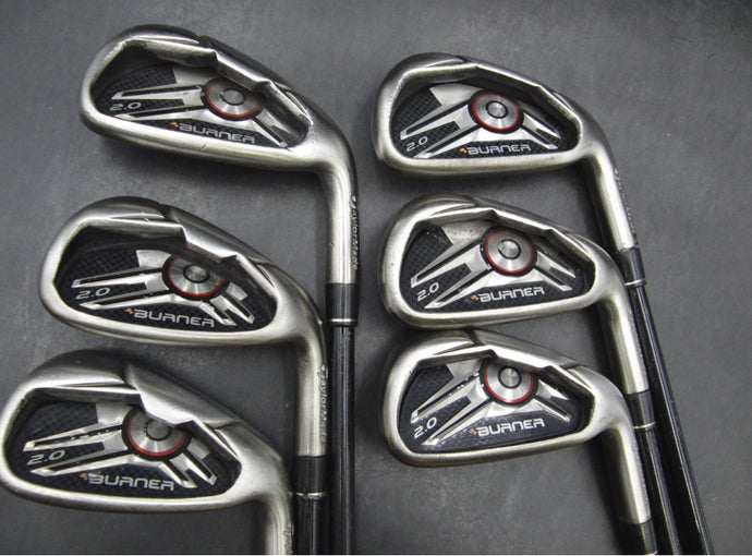 TaylorMade Burner 2.0 Irons 4-9iron Regular Graphite Shafts