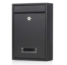 Load image into Gallery viewer, Post Box Letter Mail Box Steel Lockable Wall Mounted With Key