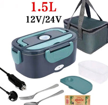Load image into Gallery viewer, Car or Truck Portable Food Heating Lunch Bento Box 12V 24V