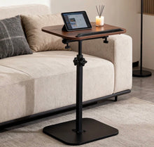 Load image into Gallery viewer, Adjustable C Shaped Side End Coffee Laptop Table