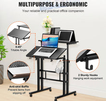 Load image into Gallery viewer, Standing / Sitting Desk Height Adjustable Workstation