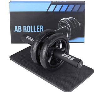 Ab Roller Wheel Knee Roll Abs Abdominal Exercise Fitness Gym Strength Training