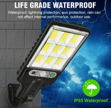 Load image into Gallery viewer, 2X 6000W Compact Solar Street Wall Lights PIR Motion Sensor