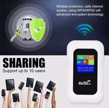 Load image into Gallery viewer, Portable 5G/4G LTE Wireless WiFi Router Mobile Broadband HotSpot