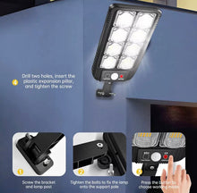 Load image into Gallery viewer, Solar Street Light LED Outdoor with PIR Motion Activation