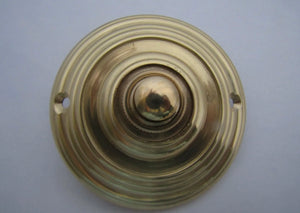 Solid Brass Door Bell Push Button Hard Wired Front Door