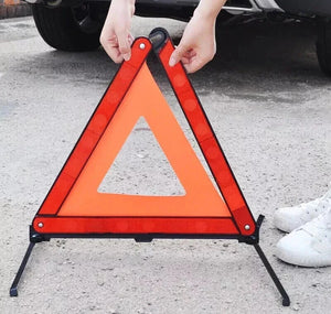 2 X Reflective Car Warning Triangle Breakdown Safety