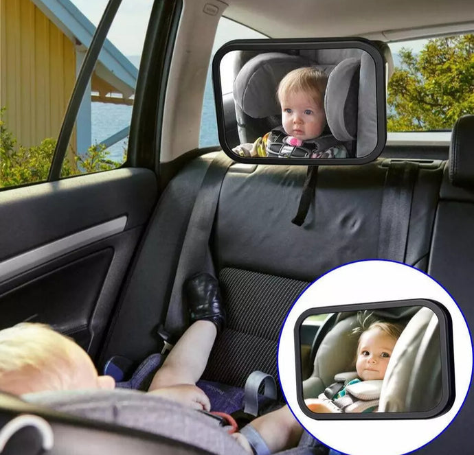 Large Adjustable Rear Baby/Child Seat Car Safety Mirror