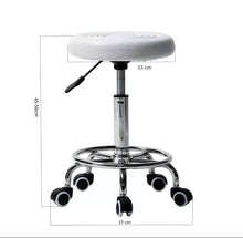Load image into Gallery viewer, Salon Stool Adjustable Lift Swivel Chair