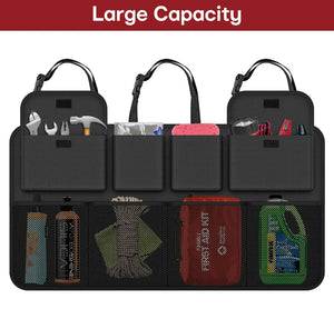 Car Boot Storage Bag Multi-Pocket Backseat Organiser