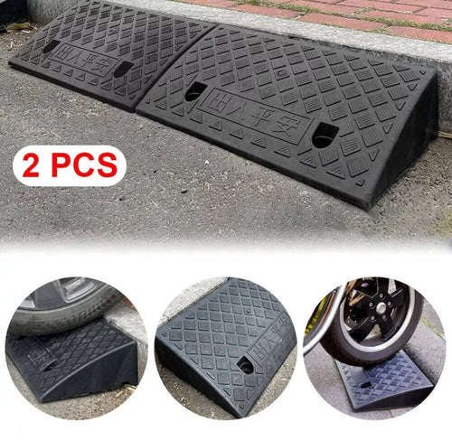 2 x Car, Wheelchair, Mobility Scooter Kerb Access Ramps