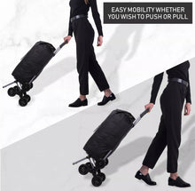 Load image into Gallery viewer, Portable Stair Climbing Shopping Trolley
