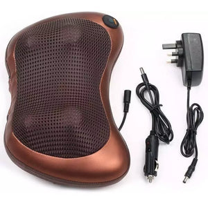 Shiatsu Shoulder Neck and Back Massager Pillow with Heat Kneading