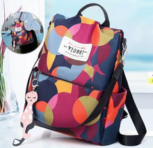 Load image into Gallery viewer, Ladies Waterproof Backpack Shoulder Bag